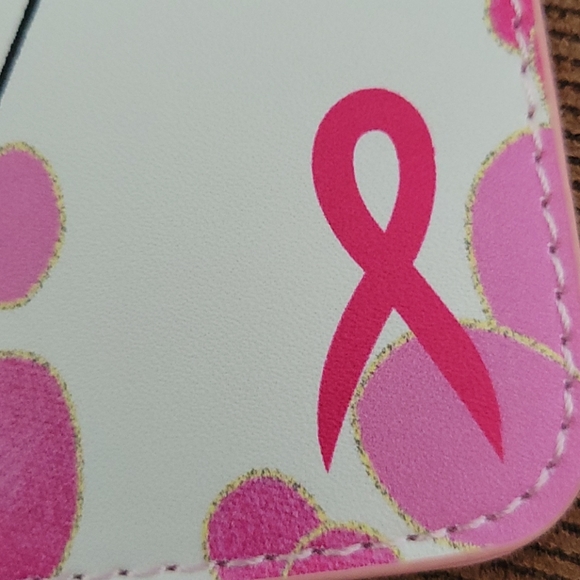 NEW Chico's LBBC Breast Cancer Pink Pouch - Picture 9 of 12